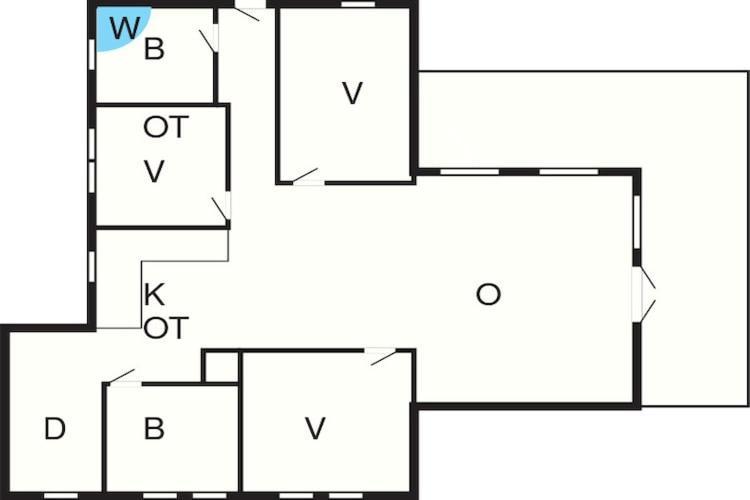 6 Person Holiday Home In Ansager Extérieur photo